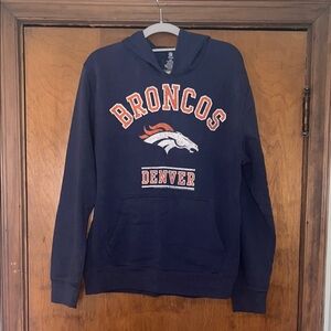 Denver Broncos Blue Sweatshirt Hoodie